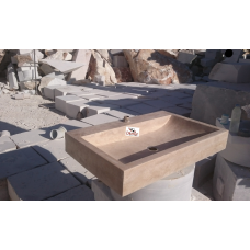 TRAVERTEN KARE LAVABO